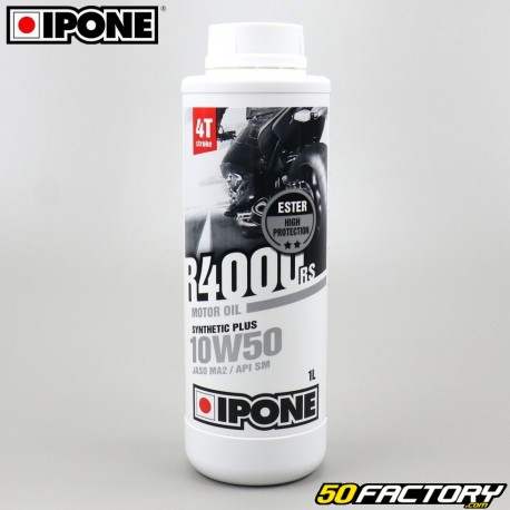Engine Oil 4 10W50 Ipone R4000 RS semi synthesis 1L
