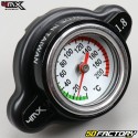 MOTO thermometer radiator capCROSS Sherco,  Beta,  Gas Gas, KTM, Husqvarna... 4MX black