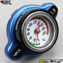 MOTO thermometer radiator capCROSS Sherco,  Beta,  Gas Gas, KTM, Husqvarna... 4MX blue