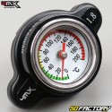 MOTO thermometer radiator capCROSS Sling, Yamaha, Kawasaki, Suzuki, KTM, Husqvarna... 4MX black