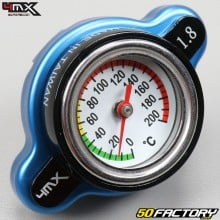 Thermometer Kühlerdeckel MOTOCROSS Honda, Yamaha, Kawasaki, Suzuki, KTM, Husqvarna... blau