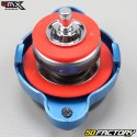 Tappo radiatore termometro MOTOCROSS Honda, Yamaha, Kawasaki, Suzuki, KTM, Husqvarna... 4MX blu