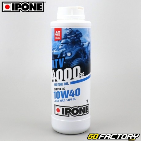 Engine Oil 4 10W40 Ipone ATV 4000 RS semi synthesis 1L
