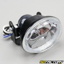 Approved long-range oval front headlight