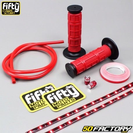 Color accessories pack FIFTY red