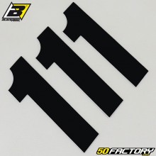 number stickers cross 1 black 10 cm Blackbird (3 game)