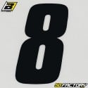 numbers cross 8 black 10x5cm Blackbird (3 game)