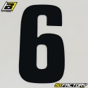 numéros cross 6 nero 16x7,5cm Blackbird (Gioco 3)