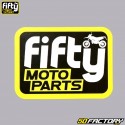 Stickers Fifty moto parts 80x60mm