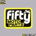 Pegatina Fifty moto parts 80x60mm