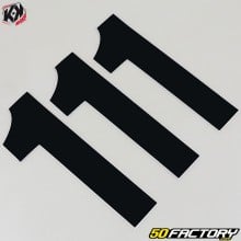 number stickers cross 1 black 16 cm Kutvek (set of 3)
