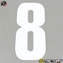 numbers cross 8 white 16x7,5cm (3 game)