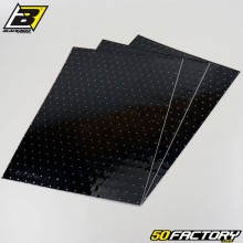 Adhesive vinyl sheets Blackbird black perforated (3 set)