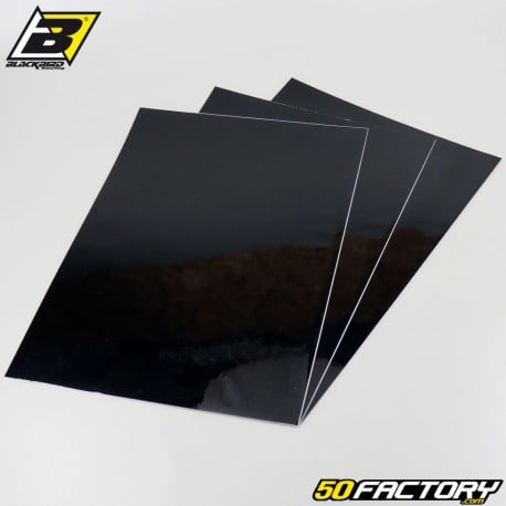 Tablas adhesivas de vinilo Blackbird negro (juego 3)