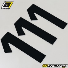 number stickers cross 1 black 16 cm Blackbird (3 game)