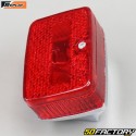 Rear light (type Luxor 75) Peugeot 103, MBK 51 chrome red cabochon