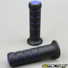 Black and blue galaxy handle grips