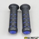 Black and blue galaxy handles