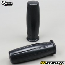 Manopole per moto vintage Restone Vision nero