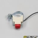 Horn button with moped ground Peugeot, Motobécane, MBK ...