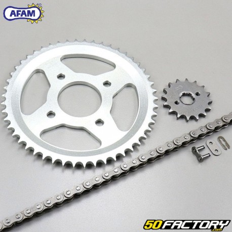 Chain kit 16x50x128 (428) Honda NX 125 Afam gray