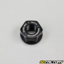 Dado ø10x1.25mm filettatura standard con base in alluminio anodizzato nero