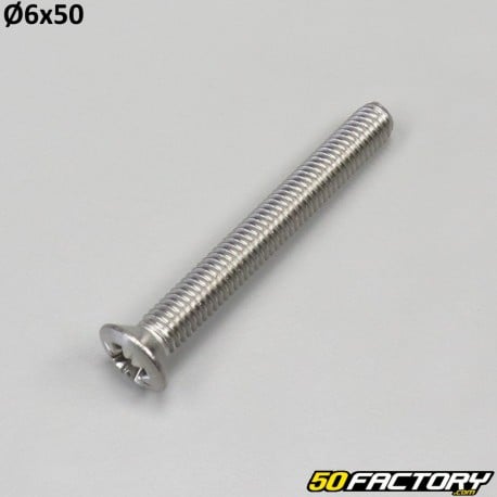 6x50mm countersunk head screw (individually)