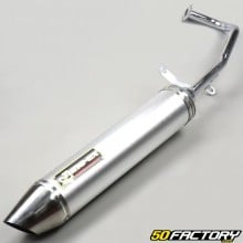 Exhaust tailpipe for motor GY6 50 4T V1