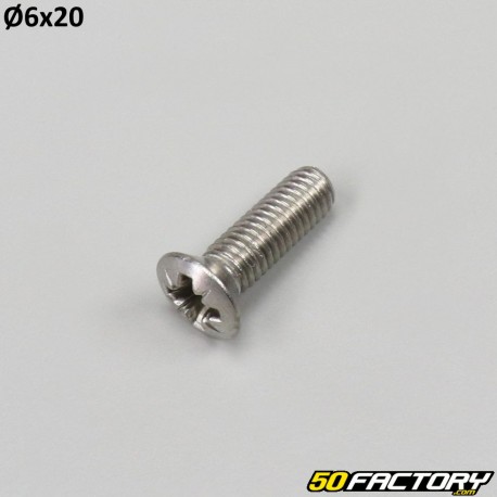 6x20mm countersunk head screw (individually)