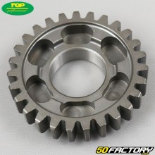 Gearbox secondary shaft pinion AM6 Minarelli (V2) Top Performances