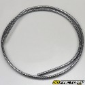 Reinforced rubber gasket (snap-on) U carbon (1 meter)