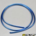 Reinforced rubber seal (snap-on) U blue (1 meter)