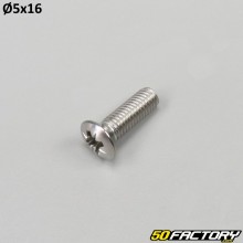 Tornillo 5x16mm cabeza avellanada (por unidad)