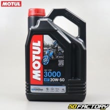 Huile moteur 4T 20W50 Motul 3000 4L