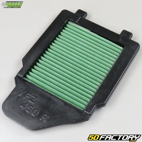 Coperchio del filtro Yamaha Filtro verde YFZ 450 R.