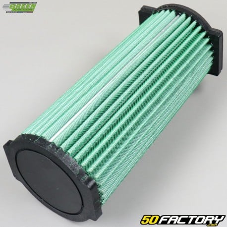 Air filter Yamaha Wolverine,  Warrior 350 and Grizzly 600 Green Filter