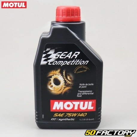 Aceite de transmisión - Eje 75W140 Motul Gear Competencia 100% sintético 1L