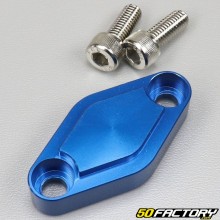 Blue quad parking brake housing