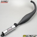 scarico Giannelli Nero Gun MBK 51, nero Motobecane (con vernice per alte temperature)