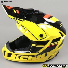 Helm cross Kenny Performance PRF gelb und schwarz