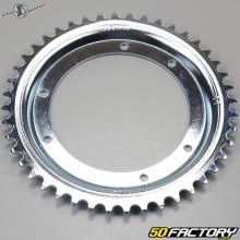 Corona 44 denti grigi Ø 110mm 6T MBK51, Motobecane AV88 ...