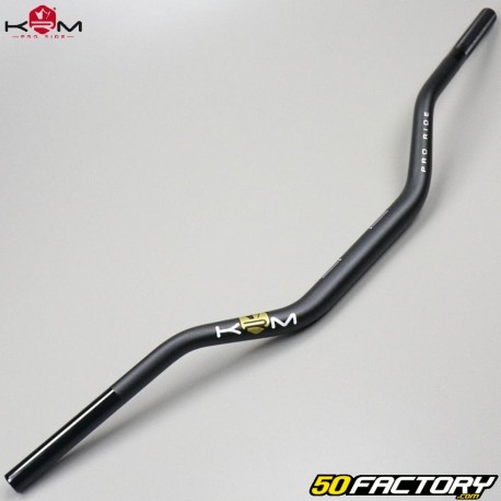 Fatb handlebarsar aluminum Ã˜28mm KRM Pro Ride black and gold