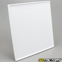 PVC number plate 22x22cm Quad white