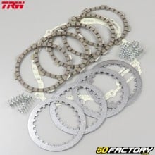 Clutch discs and springs with joint 154 FMI Yamaha YBR, MH, Rieju RS2, Orcal...125 TRW