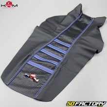 Seat cover Derbi Senda,  Gilera SMT,  RCR (2011 - 2017)...KRM Pro Ride Blue