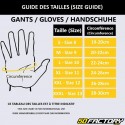 Handschuhe cross Winter 100% Brisker CE zugelassenes schwarzes Motorrad