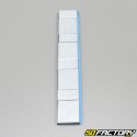 Balanceamento de pesos de rodas adesivas cromadas (4x10g e 4x5g)