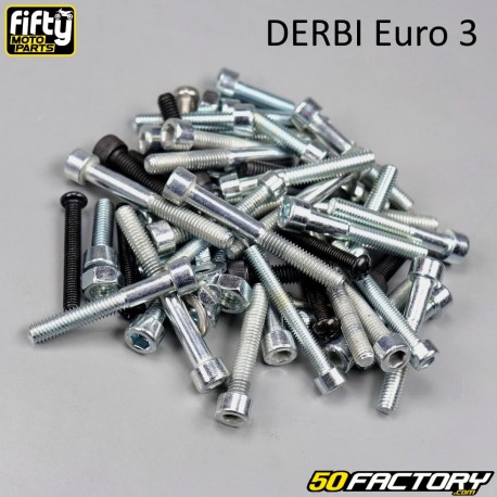Motorschraubensatz Derbi Euro 3,  Euro 4  Fifty