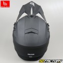 Casco cross MT Helmets Falcon Solido nero opaco