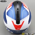 Casco integral HJC C70 Koro MC21SF azul y blanco